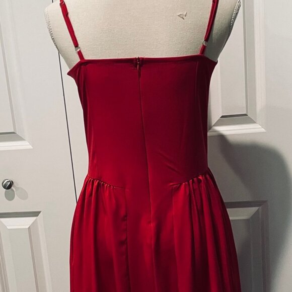 Red Bustier Sundress - Picture 2 of 9